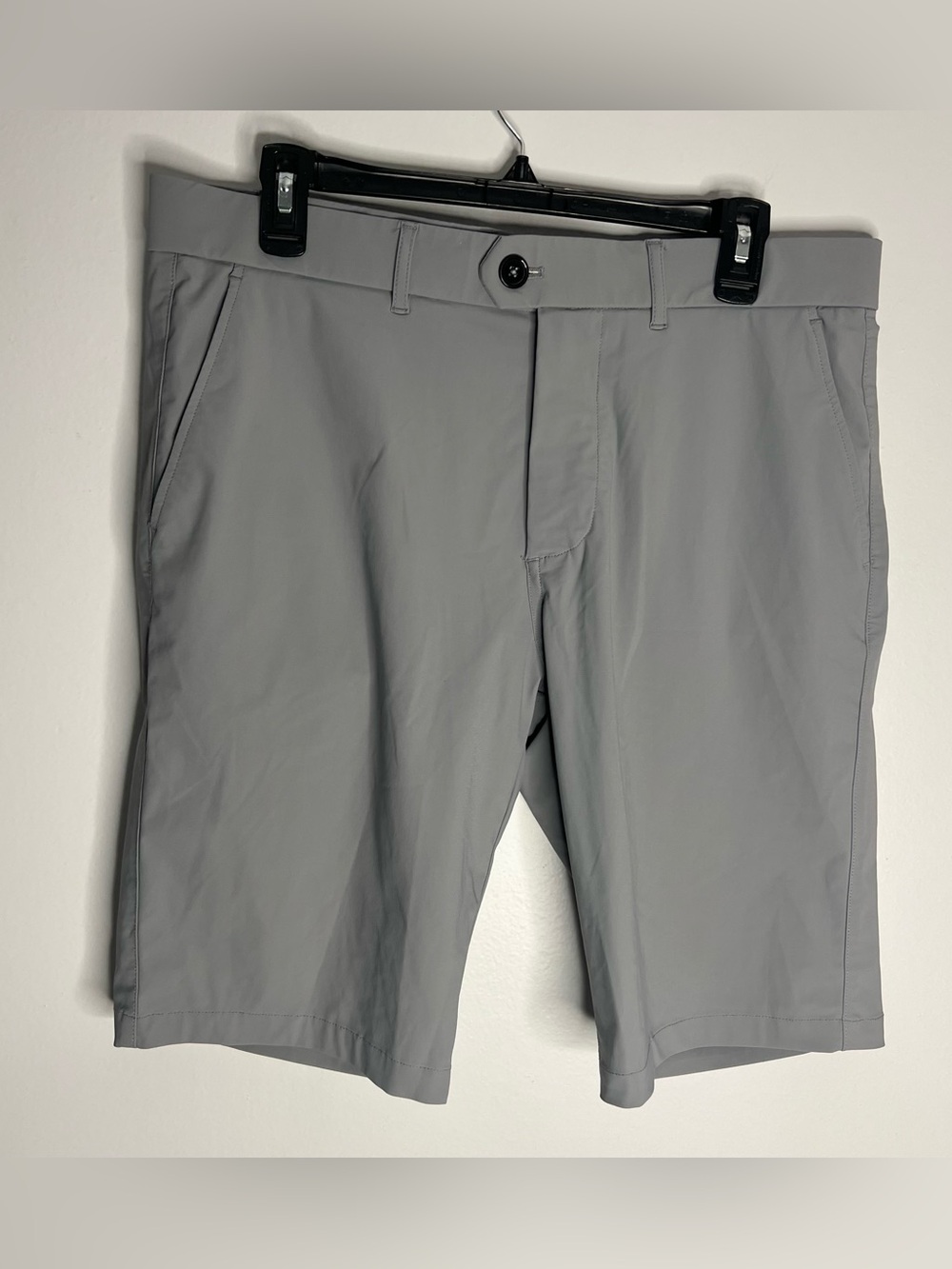 Greyson Montauk Golf Shorts Mens 34 Gray Stretch Performance Preppy